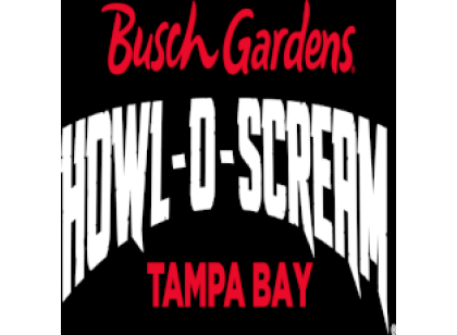 Busch Gardens Tampa "Howl-O-Scream" Ticket (14 anos ou +)